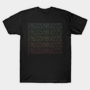 Farnsworth Name Pattern T-Shirt